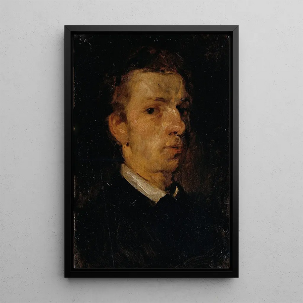 Le Peintre August Cesar - Hans von Marées — inramlat konstverk på väggen