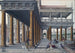 Caprice architectural avec figures - Hans Vredeman de Vries — vy av konstverket