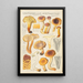Cantharellus amethysteus - Hans Baldung — inramlat konstverk på väggen