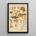 Cantharellus lutescens - Hans Baldung — inramlat konstverk på väggen