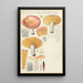 Russula nauseosa - Hans Baldung — inramlat konstverk på väggen