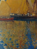 Ambiance matinale au port de Lussin - Hans Wild — vy av konstverket