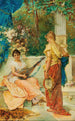 Un air joyeux - Hans Zatzka — vy av konstverket