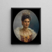 Archiduchesse Maria Annunziata - Hans Zatzka — inramlat konstverk på väggen