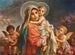 Vierge à l'Enfant avec des putti - Hans Zatzka — vy av konstverket