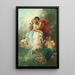 Serment d'amour - Hans Zatzka — inramlat konstverk på väggen