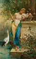 Orientaliskt skönhet - Hans Zatzka — vy av konstverket