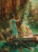 Le message d'amour - Hans Zatzka — vy av konstverket