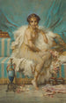 L'Odalisque - Hans Zatzka — vy av konstverket