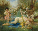 Venus och Cupido - Hans Zatzka — vy av konstverket