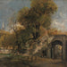 Harnham Gate Salisbury - John Constable — vy av konstverket