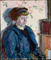 Sylvia Gosse - Harold Gilman — vy av konstverket