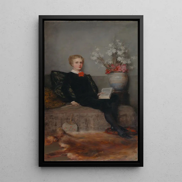 James Buchanan Johnston - Harper Pennington — inramlat konstverk på väggen