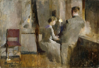 Harriet Backer - Music Interior from Paris.webp