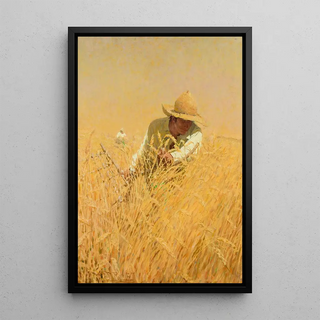Harvey T Dunn - Harvesting the Wheat.webp
