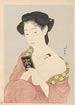 makeup - Hashiguchi Goyō — vy av konstverket
