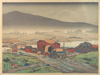 Hashiguchi Goy - Rain at Yabakei.webp
