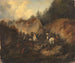 La bataille entre les cosaques et les circassiens - Heinrich Ambros Eckert — vy av konstverket