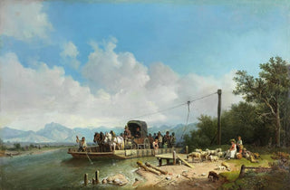Heinrich Brkel - Fhre am Inn.webp