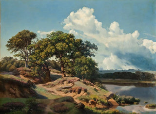 Landskap dansk - Heinrich Buntzen — vy av konstverket