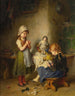 La petite couturière - Heinrich Hirt — vy av konstverket