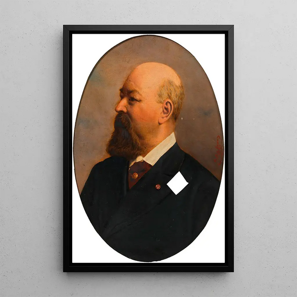 Franz von Suppé kompositör - Heinrich Jenny — inramlat konstverk på väggen