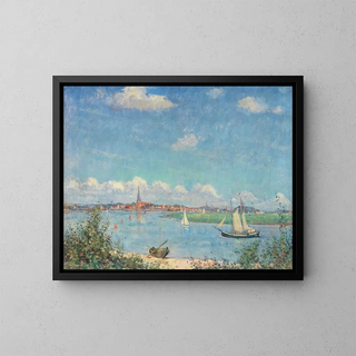 Heinrich LindeWalther - Blick auf Travemnde.webp