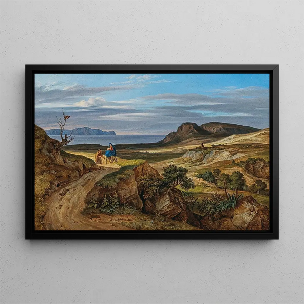 Heinrich Reinhold - The Flight into Egypt.webp