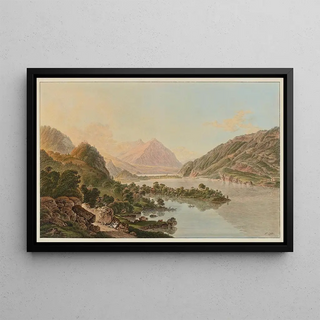 Heinrich Rieter - Ve prise Iseltwald sur le lac de Brientz.webp