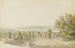 Vue de Morat sur le lac du même nom - Heinrich Rieter — vy av konstverket