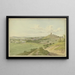 Vue de Wetzlar - Heinrich Rosenkranz — inramlat konstverk på väggen