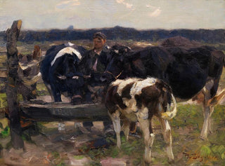 Heinrich Von Zgel - Khe und Hirte an der Trnke.webp