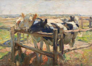 Heinrich Von Zgel - Schwarz und Gelbschecke an der Jungviehweide.webp