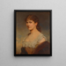 Katharina Schratt skådespelerska Katharina Schratt skådespelerska - Heinrich von Angeli — inramlat konstverk på väggen