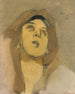 Madone Immaculée efter El Greco - Helene Schjerfbeck — vy av konstverket