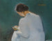 Marie - Helene Schjerfbeck — vy av konstverket