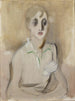Ecolière modern - Helene Schjerfbeck — vy av konstverket