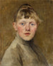 Självporträtt - Helene Schjerfbeck — vy av konstverket