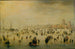Scène de patinage - Hendrick Avercamp — vy av konstverket
