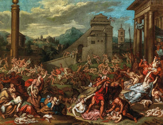 Le Massacre des Innocents - Hendrick Cantelbeek — vy av konstverket
