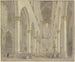 utsikten över kyrkan Saint-Bavon i Haarlem - Hendrick Cornelisz van Vliet — vy av konstverket