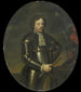 porträttet av generalmajor Hans Willem Baron van Aylva, även kallad den fruktade generalen - Hendrick de Valk — vy av konstverket
