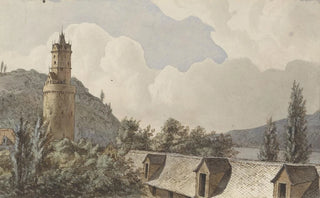 Hendrik Abraham Klinkhamer - Gezicht over Andernach en de Rijn.webp