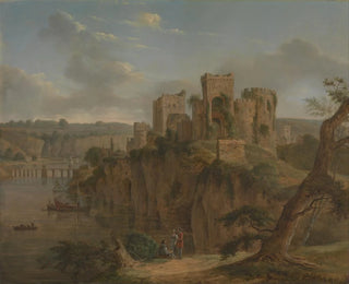 Château de Chepstow - Hendrik Frans de Cort — vy av konstverket