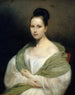 Portrait of Adélaïde Rousseau Scheffer - Hendrik Scheffer — vy av konstverket