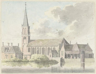 Hendrik Tavenier - Kerk te Broek in Waterland.webp