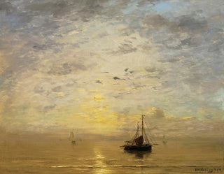 Marine - Hendrik Willem Mesdag — vy av konstverket