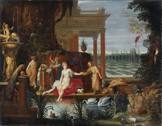 Hendrik van Balen - Bathseba in the Bath Receiving the Letter from King David.webp