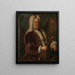 Dirk van Cloon 1730-1735 - Hendrik van den Bosch — inramlat konstverk på väggen
