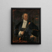 Hendrik Swaardcroon 1718-1725 - Hendrik van den Bosch — inramlat konstverk på väggen